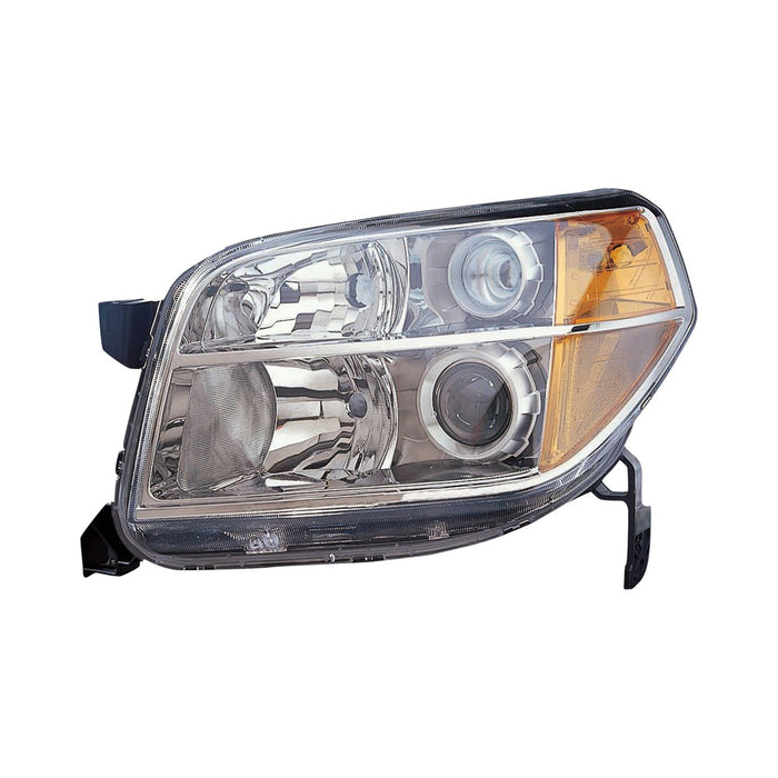 2006-2008 Honda Pilot Driver Side Headlight Lens Housing - HO2518110-Partify-Painted-Replacement-Body-Parts