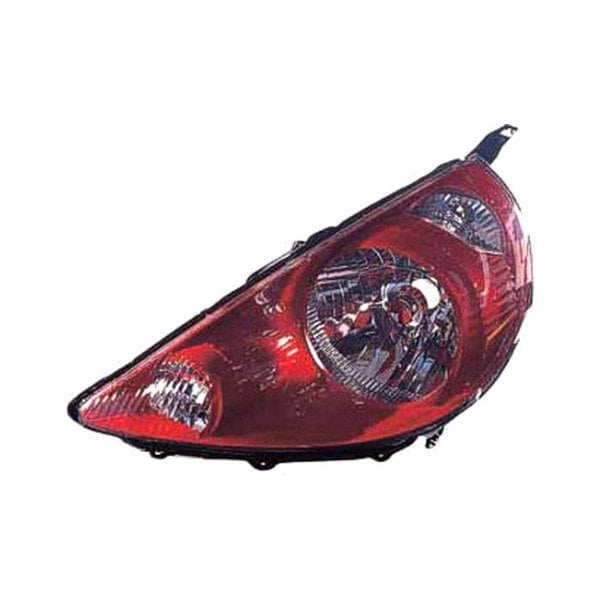 2007-2008 Honda Fit Driver Side Headlight Lens Housing - HO2518121-Partify-Painted-Replacement-Body-Parts