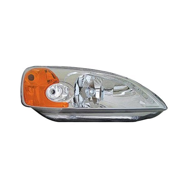 2001-2003 Honda Civic Passenger Side Headlight Lens Housing 2 Door Coupe - HO2519102-Partify-Painted-Replacement-Body-Parts