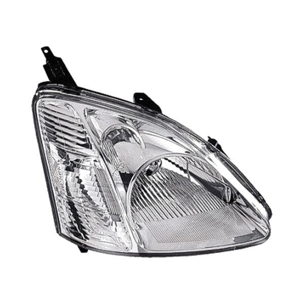 2002-2003 Honda Civic Si Passenger Side Headlight Lens Housing 2 Door Hatchback - HO2519103-Partify-Painted-Replacement-Body-Parts