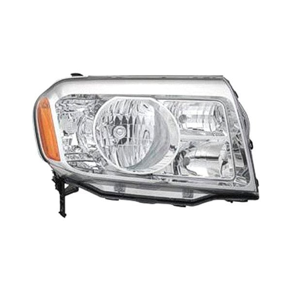 2009-2011 Honda Pilot Passenger Side Headlight Lens Housing - HO2519125-Partify-Painted-Replacement-Body-Parts