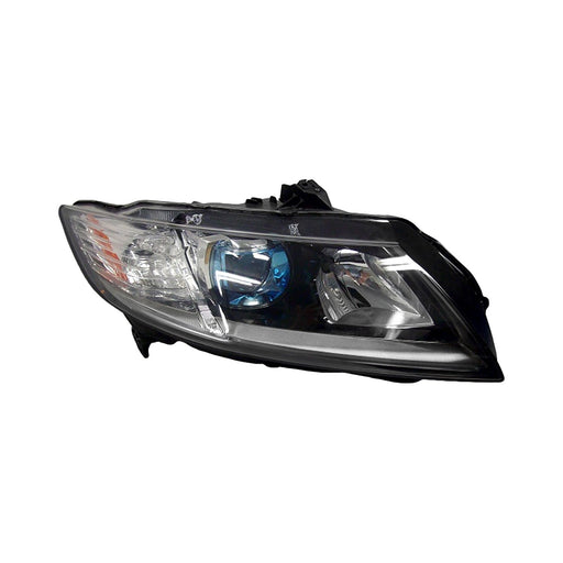 2011-2012 Honda CR-Z Passenger Side Headlight Lens Housing Hid - HO2519132-Partify-Painted-Replacement-Body-Parts