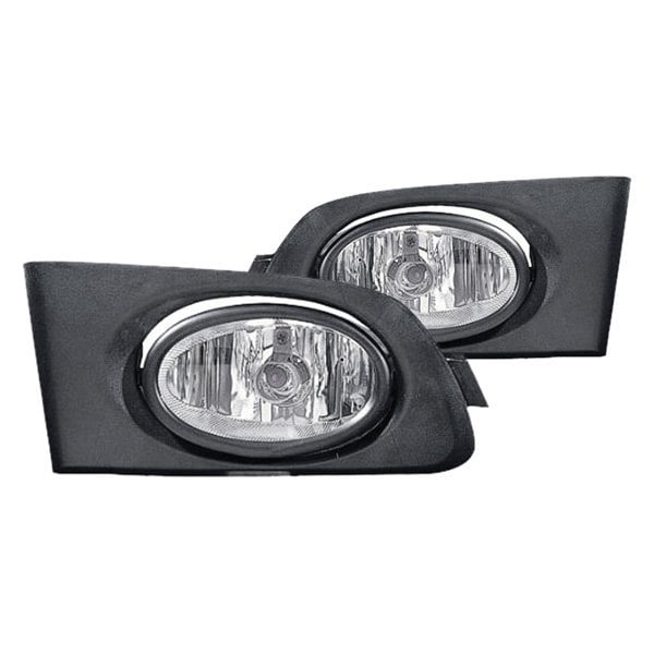 2003 Honda Civic EX/LX Fog Light Assembly Accessory Fog Lamp Set 2 Door Coupe - HO2590106-Partify-Painted-Replacement-Body-Parts