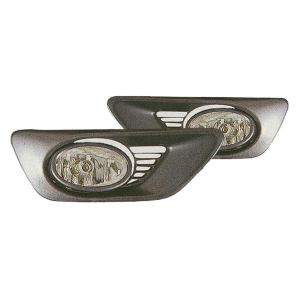 2001-2002 Honda Accord Fog Light Assembly Accessory Fog Lamp Set 2 Door Coupe - HO2590108-Partify-Painted-Replacement-Body-Parts