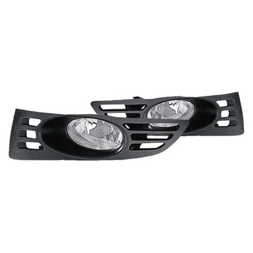 2003-2005 Honda Accord Fog Light Assembly Accessory Fog Lamp Set 2 Door Coupe - HO2590111-Partify-Painted-Replacement-Body-Parts