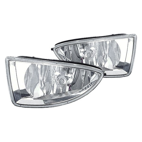 2004-2005 Honda Civic DX/HX Fog Light Set Coupe - HO2591107-Partify-Painted-Replacement-Body-Parts