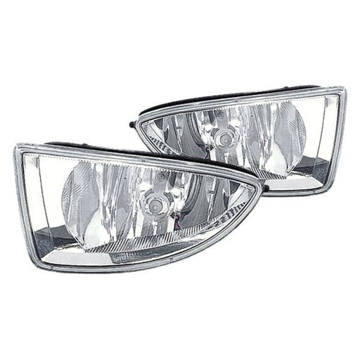 2004-2005 Honda Civic DX/HX Fog Light Set Coupe - HO2591107-Partify-Painted-Replacement-Body-Parts