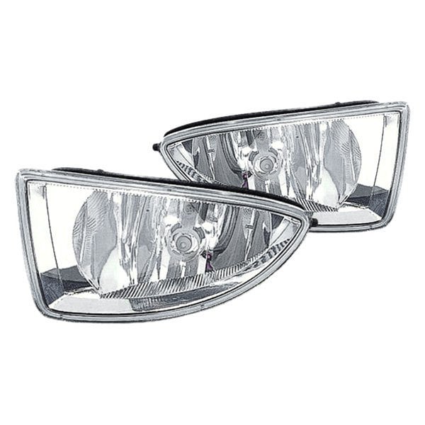 2003-2005 Honda Civic EX/Hybrid/LX/LX Special Edition Fog Light Set Coupe - HO2591108-Partify-Painted-Replacement-Body-Parts