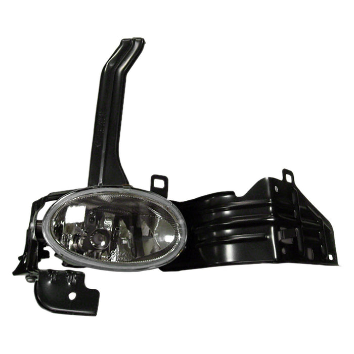 2008-2010 Honda Accord Passenger Side Fog Light Assembly Factory Installed 4 Door Sedan - HO2593119-Partify-Painted-Replacement-Body-Parts