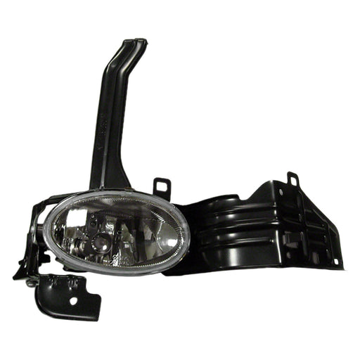 2008-2010 Honda Accord Passenger Side Fog Light Assembly Factory Installed 4 Door Sedan - HO2593119-Partify-Painted-Replacement-Body-Parts