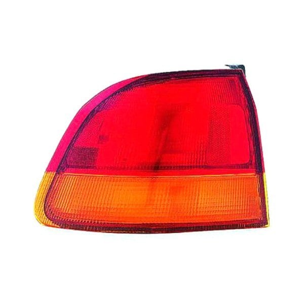 1996-1998 Honda Civic Driver Side Tail Light Assembly Quarter Panel Mounted 4 Door Sedan - HO2800117-Partify-Painted-Replacement-Body-Parts