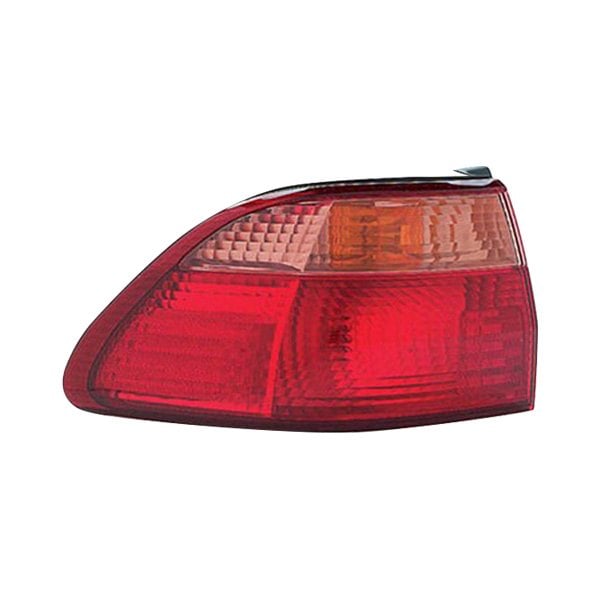 1998-2000 Honda Accord Driver Side Tail Light Assembly Outer 4 Door Sedan - HO2800121-Partify-Painted-Replacement-Body-Parts