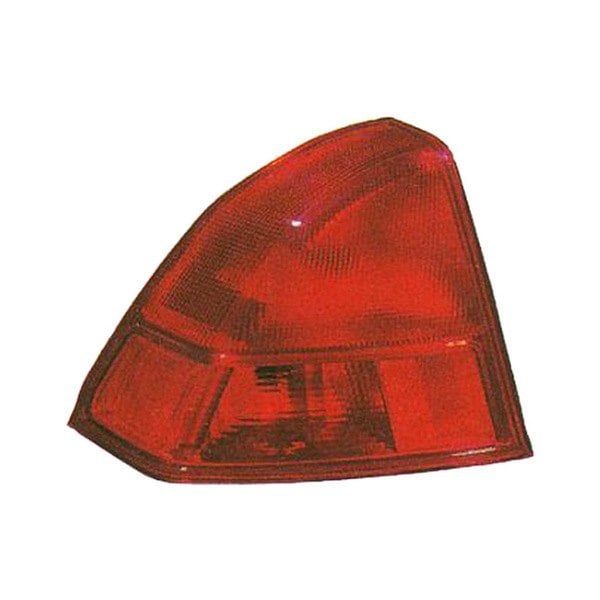 2001-2002 Honda Civic Driver Side Tail Light Assembly Quarter Panel Mounted W/O Bulbs Or Sockets 4 Door Sedan - HO2800133-Partify-Painted-Replacement-Body-Parts
