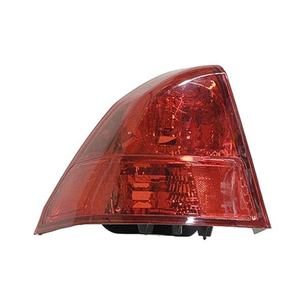 2003-2005 Honda Civic Driver Side Tail Light Assembly Quarter Panel Mounted: W/O Bulbs Or Sockets Japan Built 4 Door Sedan - HO2800153-Partify-Painted-Replacement-Body-Parts