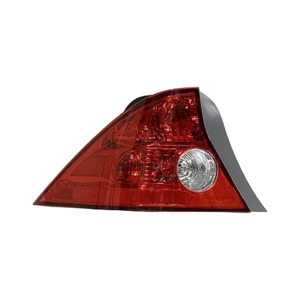 2004-2005 Honda Civic Driver Side Tail Light Assembly Quarter Panel Mounted W/O Bulbs Or Sockets 2 Door Coupe - HO2800155-Partify-Painted-Replacement-Body-Parts