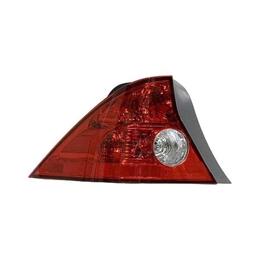 2004-2005 Honda Civic Driver Side Tail Light Assembly Quarter Panel Mounted W/O Bulbs Or Sockets 2 Door Coupe - HO2800155-Partify-Painted-Replacement-Body-Parts