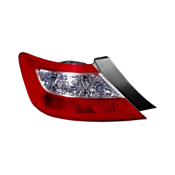 2006-2008 Honda Civic Driver Side Tail Light Assembly 2 Door Coupe - HO2800165-Partify-Painted-Replacement-Body-Parts