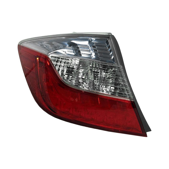 2012 Honda Civic Hybrid/Hybrid-L Driver Side Tail Light Assembly - HO2800181-Partify-Painted-Replacement-Body-Parts