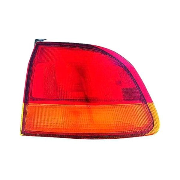1996-1998 Honda Civic Passenger Side Tail Light Assembly Quarter Panel Mounted 4 Door Sedan - HO2801117-Partify-Painted-Replacement-Body-Parts