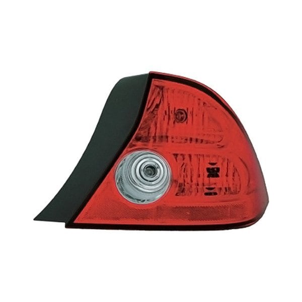2004-2005 Honda Civic Passenger Side Tail Light Assembly Quarter Panel Mounted W/O Bulbs Or Sockets 2 Door Coupe - HO2801155-Partify-Painted-Replacement-Body-Parts