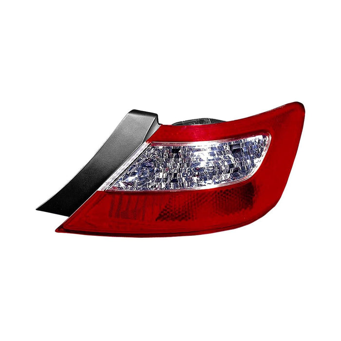 2006-2008 Honda Civic Passenger Side Tail Light Assembly 2 Door Coupe - HO2801164-Partify-Painted-Replacement-Body-Parts
