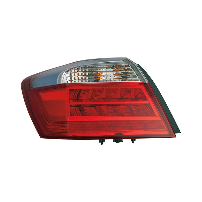 2014-2015 Honda Accord Hybrid/Hybrid EX-L/Hybrid Touring/Plug-In Driver Side Tail Light Assembly Outer - HO2804105-Partify-Painted-Replacement-Body-Parts