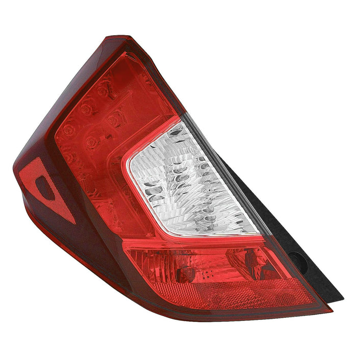 2015-2020 Honda Fit Driver Side Tail Light Assembly Outer - HO2804106-Partify-Painted-Replacement-Body-Parts