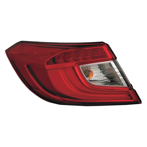 2018-2022 Honda Accord Driver Side Tail Light Assembly Outer Sedan - HO2804118-Partify-Painted-Replacement-Body-Parts