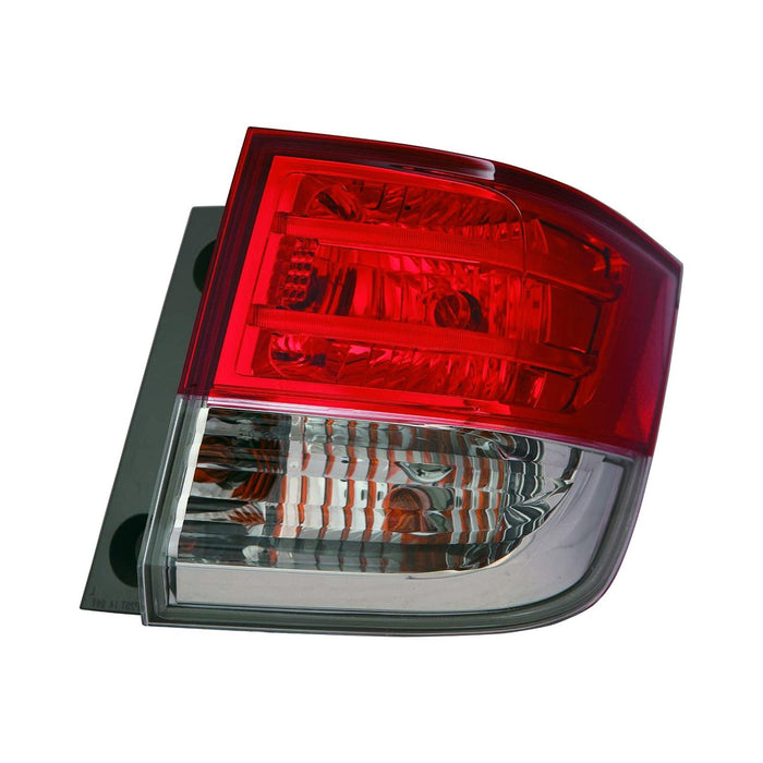 2014-2017 Honda Odyssey Passenger Side Tail Light Assembly Outer - HO2805104-Partify-Painted-Replacement-Body-Parts