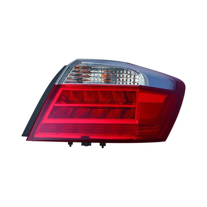 2014-2015 Honda Accord Hybrid/Hybrid EX-L/Hybrid Touring/Plug-In Passenger Side Tail Light Assembly Outer - HO2805105-Partify-Painted-Replacement-Body-Parts
