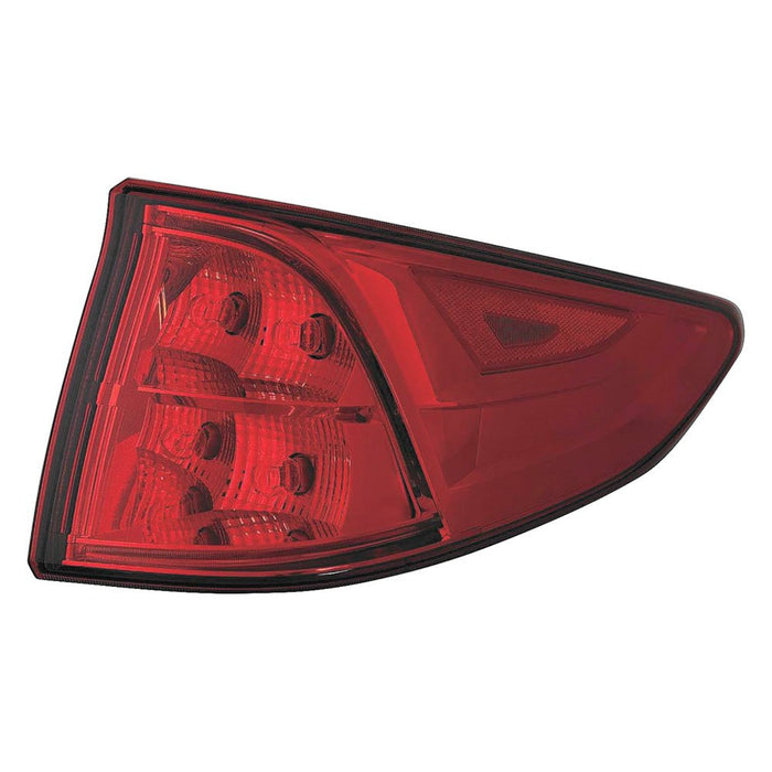 2018-2024 Honda Odyssey Passenger Side Tail Light Assembly Outer - HO2805115-Partify-Painted-Replacement-Body-Parts