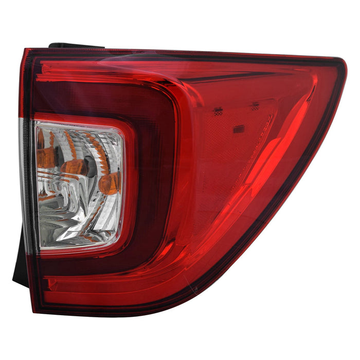 2019-2022 Honda Pilot Passenger Side Tail Light Assembly Led - HO2805120-Partify-Painted-Replacement-Body-Parts
