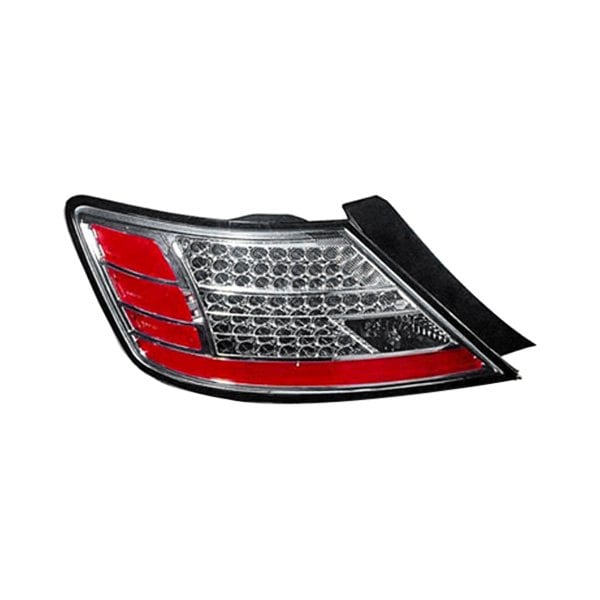 2006-2008 Honda Civic Tail Light Set Led Chrome Coupe - HO2811265-Partify-Painted-Replacement-Body-Parts