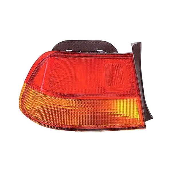 1996-1998 Honda Civic Driver Side Tail Light Housing Body Mounted Includes Lens 2 Door Coupe - HO2818112-Partify-Painted-Replacement-Body-Parts