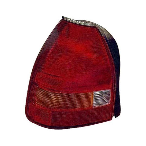 1996-1998 Honda Civic Driver Side Tail Light Housing Includes Lens 2 Door Hatchback - HO2818113-Partify-Painted-Replacement-Body-Parts