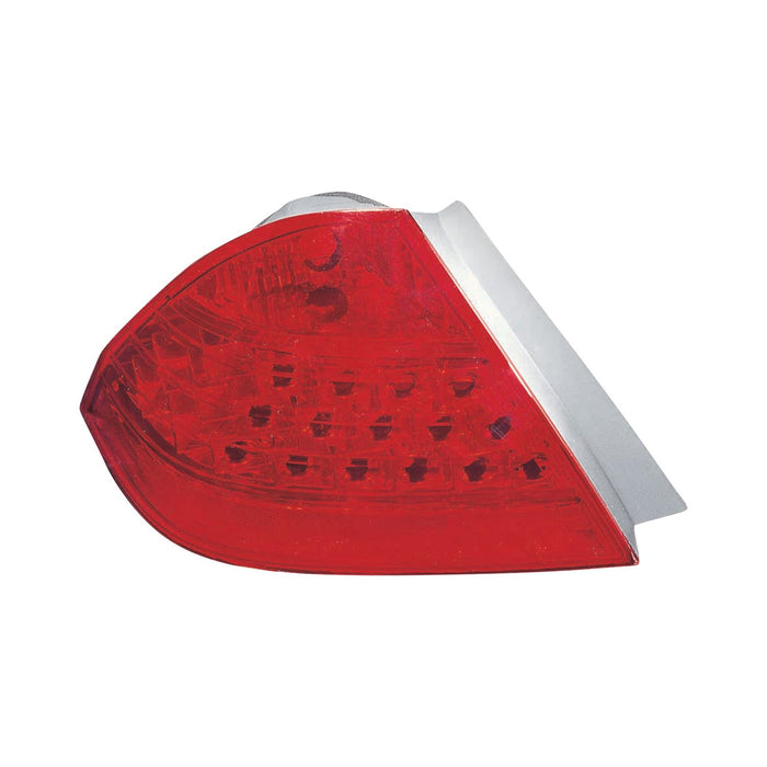2006-2007 Honda Accord Driver Side Tail Light Housing Includes Lens 4 Door Sedan - HO2818130-Partify-Painted-Replacement-Body-Parts