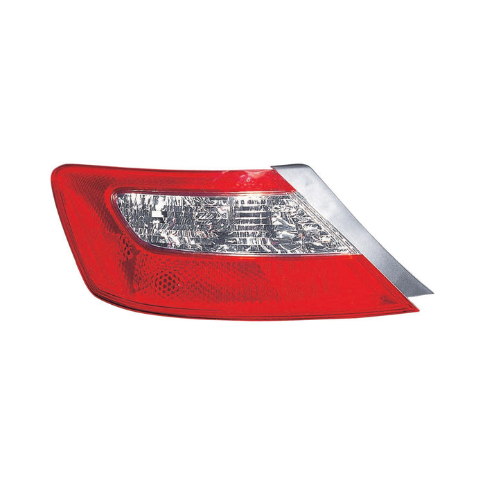 2009-2011 Honda Civic Driver Side Tail Light Housing Includes Lens Coupe - HO2818137-Partify-Painted-Replacement-Body-Parts