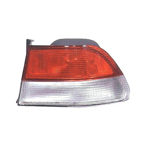 1999-2000 Honda Civic Passenger Side Tail Light Housing Body Mounted Includes Lens 2 Door Coupe - HO2819110-Partify-Painted-Replacement-Body-Parts