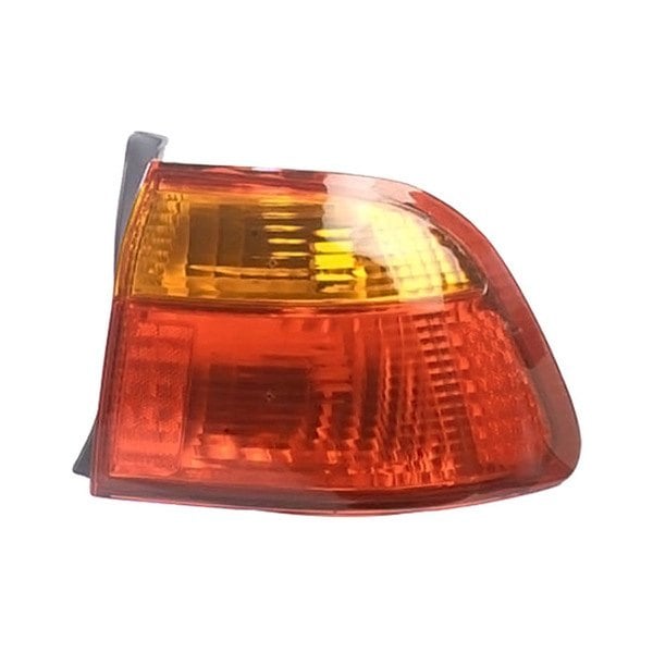 1999-2000 Honda Civic Passenger Side Tail Light Housing Body Mounted Includes Lens 4 Door Sedan - HO2819111-Partify-Painted-Replacement-Body-Parts