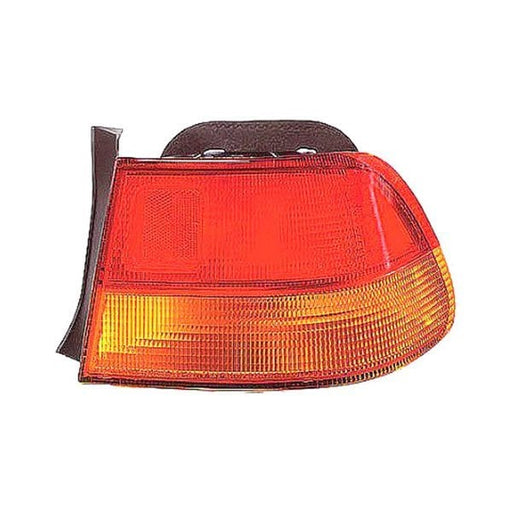 1996-1998 Honda Civic Passenger Side Tail Light Housing Body Mounted Includes Lens 2 Door Coupe - HO2819112-Partify-Painted-Replacement-Body-Parts