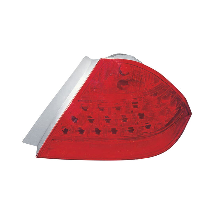 2006-2007 Honda Accord Passenger Side Tail Light Housing Includes Lens 4 Door Sedan - HO2819130-Partify-Painted-Replacement-Body-Parts