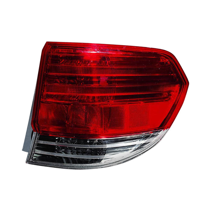 2008-2010 Honda Odyssey Passenger Side Tail Light Housing Includes Lens - HO2819134-Partify-Painted-Replacement-Body-Parts