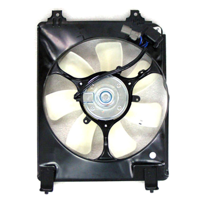 2006-2011 Honda Civic A/C Condenser Fan Assembly Motor/Blade/Shroud Assy 2L L4 - HO3120104-Partify-Painted-Replacement-Body-Parts