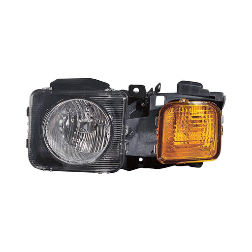 2006-2010 Hummer H3/H3T Driver Side Headlight Assembly Composite - HU2502100-Partify-Painted-Replacement-Body-Parts