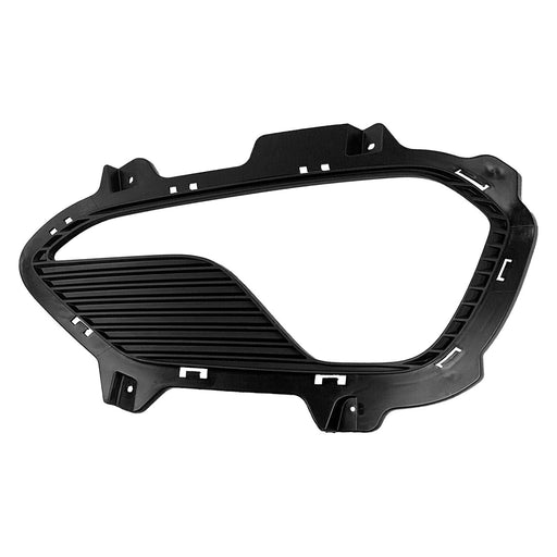 2013-2016 Hyundai Santa Fe Front Driver Side Bumper Insert Fog Lamp Bezel From 12-18-12 W/Fog Lamps - HY1038122-Partify-Painted-Replacement-Body-Parts