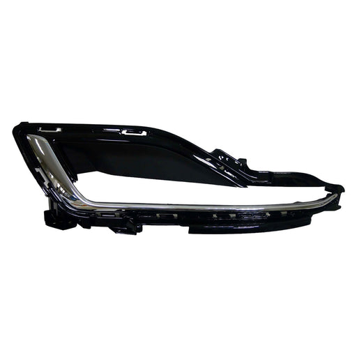 2015-2017 Hyundai Sonata Front Driver Side Bumper Insert Std Type W/Daytime Running Lamps W/Auto Cruise Lamp Bezel - HY1038187-Partify-Painted-Replacement-Body-Parts