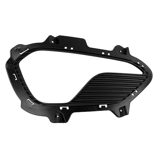 2013-2016 Hyundai Santa Fe Front Passenger Side Bumper Insert Fog Lamp Bezel From 12-18-12 W/Fog Lamps - HY1039122-Partify-Painted-Replacement-Body-Parts