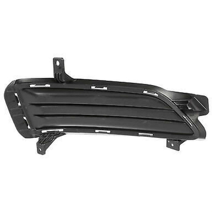 2019-2021 Hyundai Tucson Front Passenger Side Upper Bumper Insert Fog Lamp Opening Cover W/O Fog Lamps - HY1039181-Partify-Painted-Replacement-Body-Parts