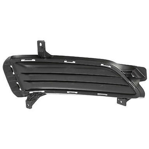 2019-2021 Hyundai Tucson Front Passenger Side Upper Bumper Insert Fog Lamp Opening Cover W/O Fog Lamps - HY1039181-Partify-Painted-Replacement-Body-Parts