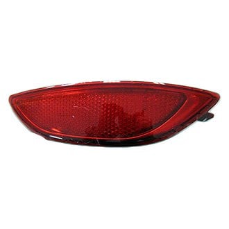 2012-2017 Hyundai Accent Rear Passenger Side Bumper Reflector - HY1185105-Partify-Painted-Replacement-Body-Parts